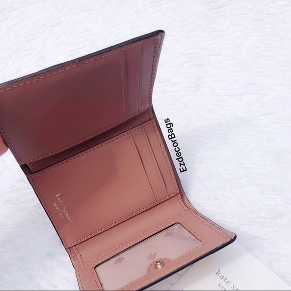 NWT Kate Spade Connie Small Trifold Wallet Pink - Picture 4 of 8